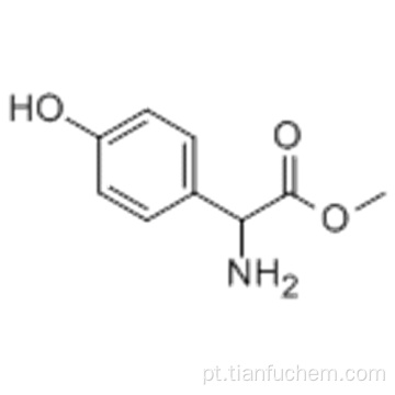 Metil D - (-) - 4-hidroxi-fenilglicinato CAS 37763-23-8